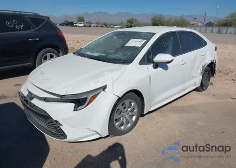 2023 Toyota Corolla Hybrid Le из США, поврежденный, VIN JTDBCMFE3PJ008267